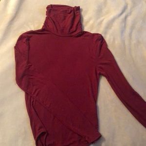 Turtle neck one piece